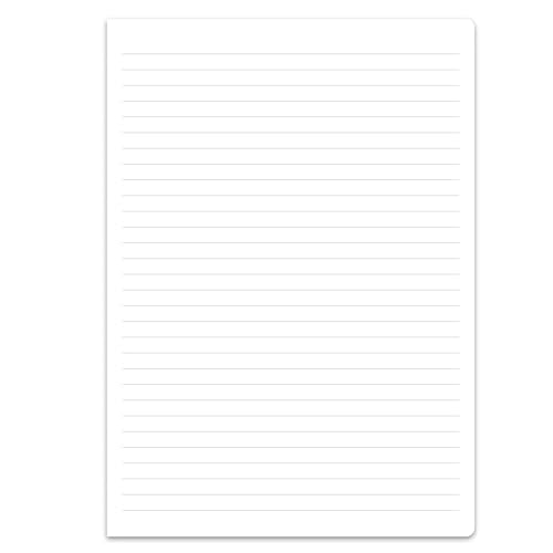 Staufen premio Schulheft - 4 Hefte je 16 Blatt, DIN A4, Lineatur 4 (9mm liniert), 90 g/m² Recyclingpapier, runde Ecken verhindern „Eselsohren“