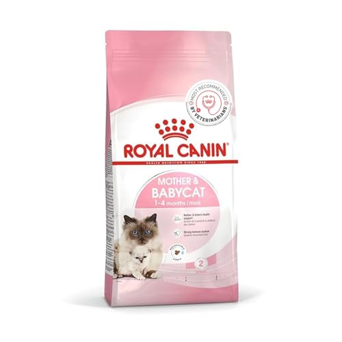 Royal Canin Mother & Babycat Food for Stage 2 Kittens, 2 Kg, Dry Food, Supports Strong Immune System & Digestive Health, Special Easy Weaning