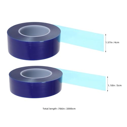 2 rollos de cinta protectora para llantas de automóvil y bicicleta - Cinta adhesiva de polietileno para proteger bordes de rines, evitar arañazos y proteger molduras del cuerpo miniatura 5