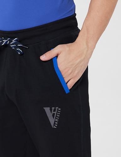 Image of Van Heusen Athleisure Men's Cotton Rich Track Pant(Colors & Print May Vary)