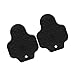 ERYUE Compact and Lightweight Bike Pedal Cleats Protector Cover, Antiwear and Durable, Compatible with Look KEO, Black Rubber Material