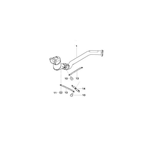 BMW Genuine Diesel Catalyst Converter Rod E39 E46 E83 18202249289 