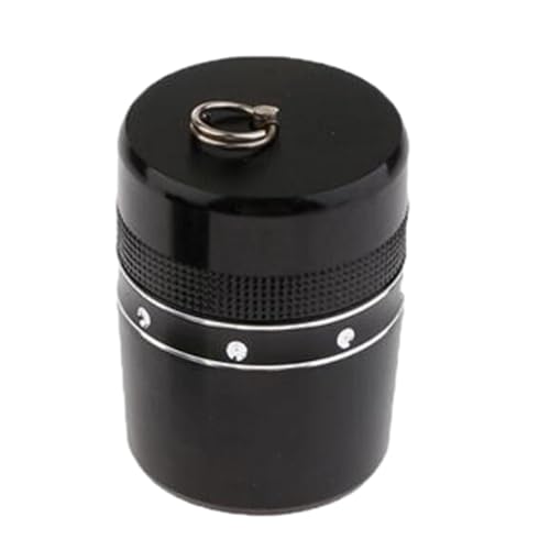 Generic フィッシングロッドエンドキャップ アルミ合金 軽量 保護カバー ループ付き 交換用 耐久性 釣り竿修理パーツ 携帯便利 釣具アクセサリー 釣りに適用, 27.5mm