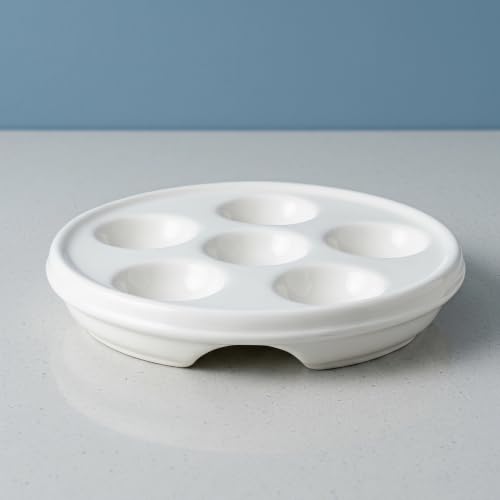 TOYANDONA Ceramiczny talerz na ślimaki, nieprzywierająca francuska tacka na