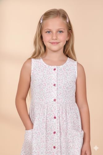 Image of VIKITA 2017 Girls Embroidery Cotton Long Sleeve Flower Dresses LH5460 for 1-8 Years ?-