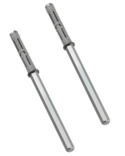Gedotec Tablarträger Regal-Bodenträger unsichtbar - 2 Stück Regalträger | TITAN MINI | Wandregal-Halter Tragkraft 12 kg je Paar | Stahl Fachboden-Träger für Wand-Montage | Schwerlast Regalhalter