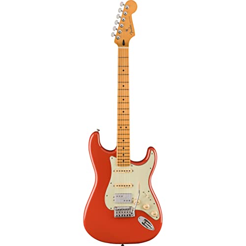 Fender Player Plus Stratocaster HSS MN Fiesta Red – Guitare Électrique - Les Beatles, Paul McCartney, John Lennon, RIngo Starr, George Harrison Fender Player Plus Stratocaster HSS MN Fiesta Red - Guitare Électrique – Image 3