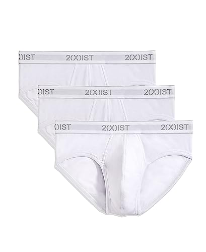 2(X)IST mens Essential Cotton No Show Brief 3-pack - Main Image
