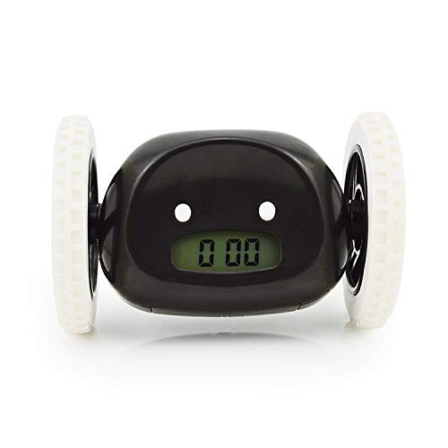 Buy LIANHONG Runaway Alarm Clock on Wheels, Get Out of Bed and Wake Up