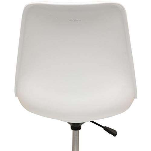 Image of Modern Guest Chair (Metal, Black & White)