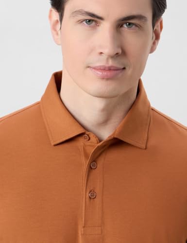 Image of Symbol Premium Men's Super Soft Cotton Stretch Polo | Regulat Fit | Available in Plus Sizes White