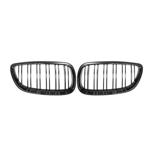 Calandre moulage capot de pare-chocs avant style M3 noir brillant double ligne