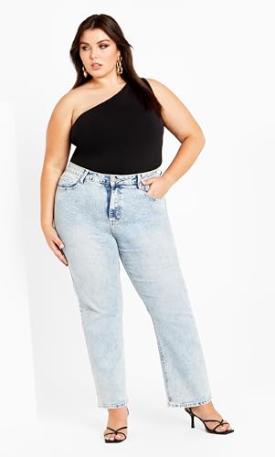 City Chic Women's Plus Size Jean - Harley Ayesha3