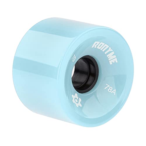 Colcolo スケートボードホイール 70mm 78A シアン 4個セット