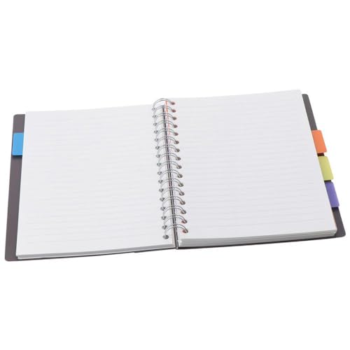 Cuaderno espiral Risedot evita hojas rotas libreta A5 con hojas de líneas 5