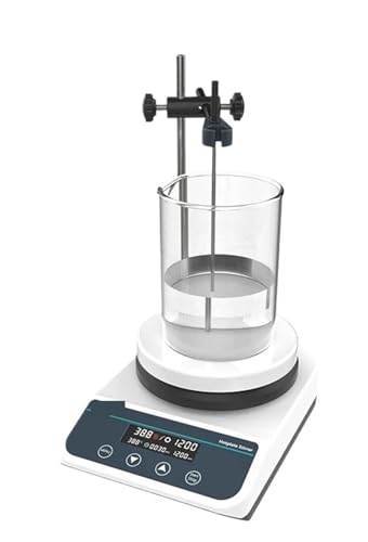 Agitateur magnétique chauffant HS5C LCD 2L mélangeur de laboratoire