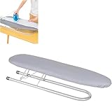 スチームアイロン台長さ52.5x 幅11.5 x 高さ12.5cm折りたたみ式 コンパクト 袖用 襟用 卓上 衣類 台紙 染色 皿 快適 使用便利 家庭用 業務用