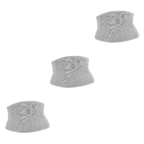 FRCOLOR 3 Pcs Waist Belt Creative Cotton Lumbar Belt for Lower Back Support Comfortable Warm