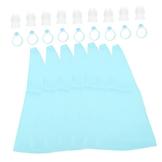 Yardwe 1 Juego Juego De Bolsas De Crema Tuberia Anti Estallido Mangas Pasteleras Sin Punta Bolsas De Decoración Reutilizables Manga Pastelera Tpu De Plástico Galleta Caja De Herramientas