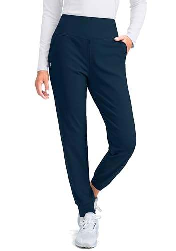 G Gradual Women's Fleece Lined Joggers High Waisted Water Resistant Thermal Hiking Pants Cold...