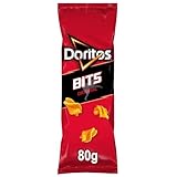 Doritos Bits, Snack de Maíz crujiente con sabor original, Producto de Aperitivo Matutano, bolsa individual de aperitivo, 80 gr