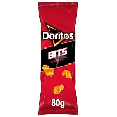 Doritos Bits, Snack de Maíz crujiente con sabor original, Producto de Aperitivo Matutano, bolsa individual de aperitivo, 80 gr | Ya disponible en tu tienda friki favorita! En mundofriki.es! Doritos Bits, Snack de Maíz crujiente con sabor original, Producto de Aperitivo Matutano, bolsa individual de aperitivo, 80 gr | Ya disponible en tu tienda friki favorita! En mundofriki.es!