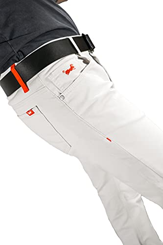 Pantaloni Elasticizzati Uomo Milano 5 Tasca, Stile...