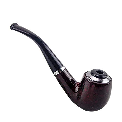Wood Smoking Pipe Tobacco Pipe Detachable Pipe Gifts for Your Friends（5.1Inches）