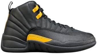 jordan 12 black and gold men's