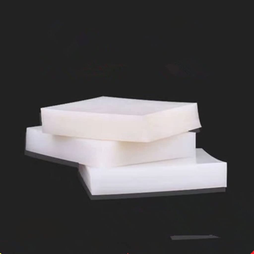 Junta de Sellado de Placa de Gel de Sílice Blanca 100Mmx100Mm- 300Mmx300Mm Lámina de Silicona Almohadilla de Goma a Prueba Depes Hardware para el Hogar/1"/200 * 200 * 30Mm