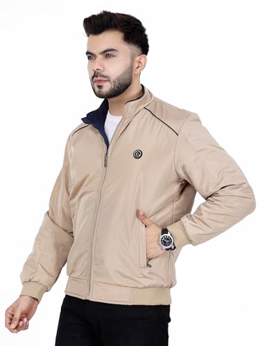 Image of Dollar Jacket For Men Casual Zipper Bomber For Winter