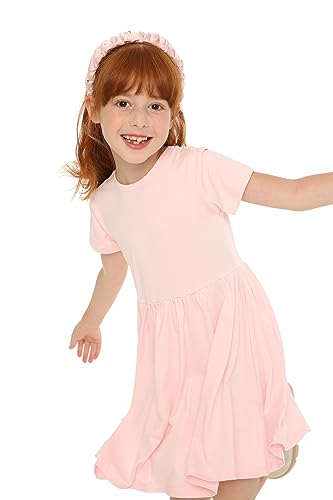 Mud Kingdom Little Girls Twirly Skater Dress for School Party Summer A-Line4
