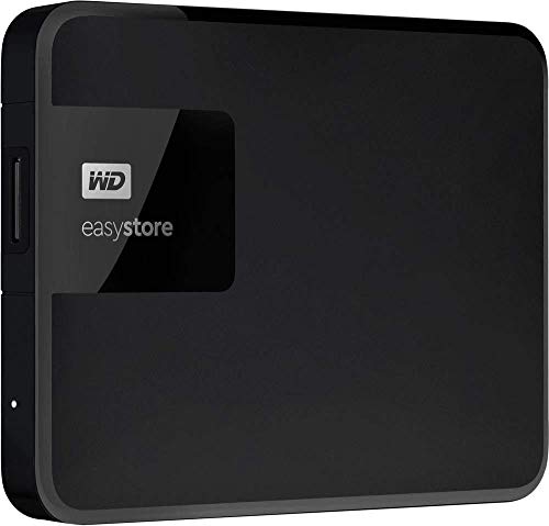 Image of WD Easystore 1TB External USB 3.0 Portable Hard Drive - Black WDBDNK0010BBK-WESN