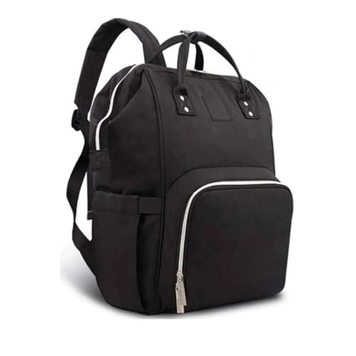 Microcase Termos Bölmeli Anne Bebek Bakım Çantası | Şık ve Fonksiyonel Sırt Çantası - Siyah AL4856