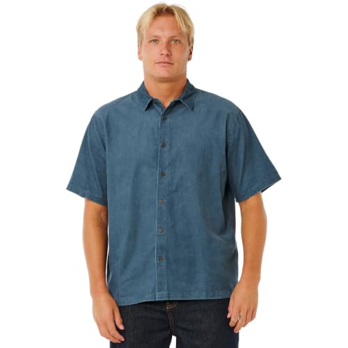 Rip Curl Chemise de Surf à Manches Courtes pour Homme en Coton Léger
