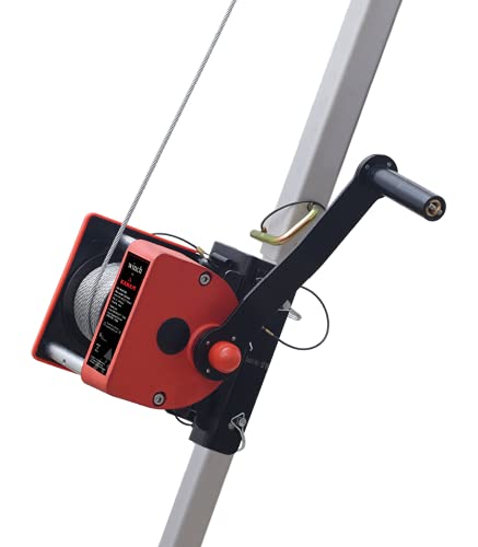 KARAM Winch with 20 mtr GI wire Rope for Reliable Load Handling |Fall Protection PN801 at Rs. 5346