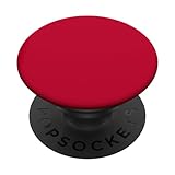Deep Red Phone Grip Stand