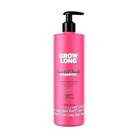 Marc_Anthony Grow Long Super Fast Strength Shampoo with Caffeine & Ginseng, 16 oz (Pack of 1)