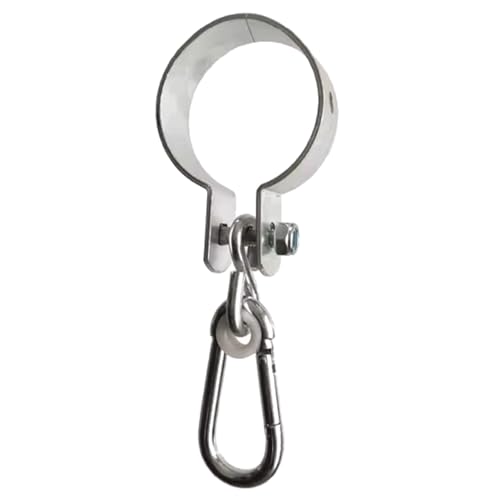 OUFEIJIA Swing Hook Horizontal Bar Swing Buckle Accessories Load-Bearing Lifting Ring Round Tube Fastener Swing Round Pipe Hook