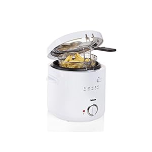 Tristar FR-6941 Friteuse – Capaciteit: 1.5 liter – Cool touch behuizing, Wit