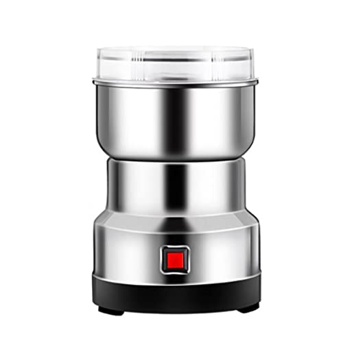 QMJHHW Máquina De Molienda Molinillo De Café Eléctrico Procesador De Hierbas De Acero Inoxidable Multifuncional para…