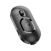 SelfieShow Abnehmbare Fernbedienung, 10 m Reichweite, Kompakt Und Tragbar Kabellos Fernbedienung Kompatibel mit iPhone/Android für Selfie Stick & Smartphones