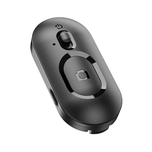 Selfieshow Trípode para Palo Selfie con Mando a Distancia, Obturador inalámbrico para Smartphones, Accesorios para monopié, Compatible con Dispositivos iOS y Android, diseño Compacto y portátil.