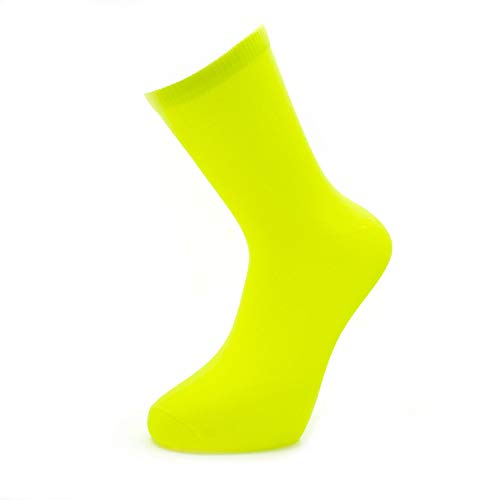 Chaussettes de déguisement pour homme Rock N Roll 60, 70, 80 - Jaune - 40-45 Cover