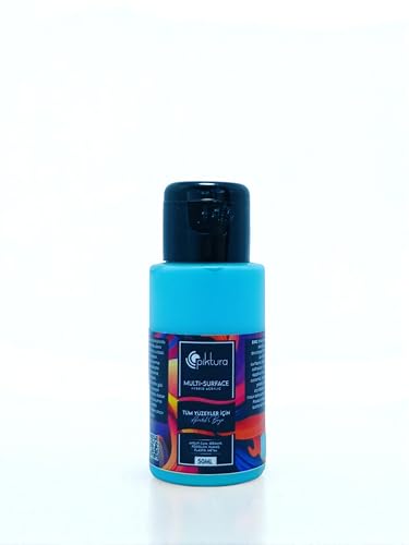 Akrilik Multisurface Boya 50 ml (Deniztaşı, 50 Mililitre)