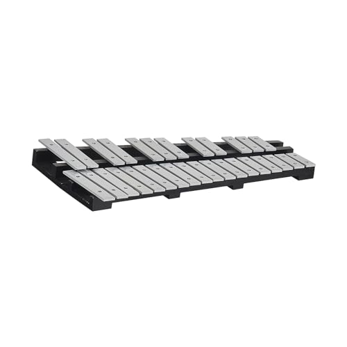 Image of VEVOR 30 Note Glockenspiel Xylophone Bell Kit, Percussion Instrument with Mallets, Drum Sticks and Carrying Bag, Professional Glockenspiel Xylophone Percussion Instrument Set for Students & Adults