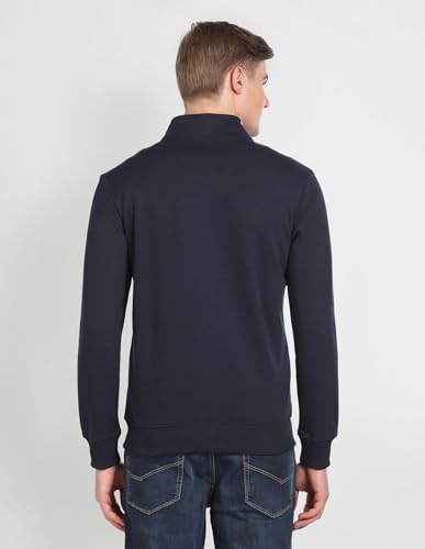 Image of Arrow Men's Cotton Classic High Neck Sweatshirt