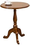 se requiere ensamblaje GaoGaoBei Mesa Auxiliar Mesas De Pedestal Decoración Terapia Mesa Auxiliar Mesas De Teléfono/Mesas De Centro/Mesas Auxiliares Mesa Auxiliar De Madera Americana,Color Nogal Claro,Super