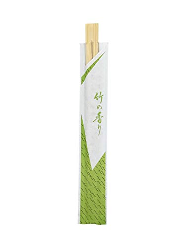 Bamboo Chopsticks Disposable - Premium Bamboo Wooden Chopsticks - 50 Pairs - Disposable Chopsticks Bamboo, Individually Wrapped (50)