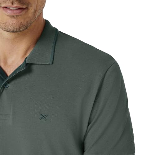 Camiseta Camisa Gola Polo Hering Básica Masculina Piquet Verde 6H (M)